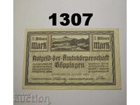 Göppingen 5 millionen mark 1923 Германия