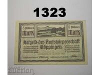 Göppingen 5 millionen mark 1923 Германия