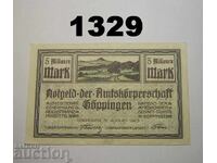 Göppingen 5 millionen mark 1923 Германия