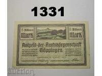 Γκέπινγκεν 5 εκατομμύρια μάρκα 1923 Γερμανία
