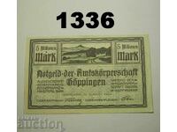 Γκέπινγκεν 5 εκατομμύρια μάρκα 1923 Γερμανία