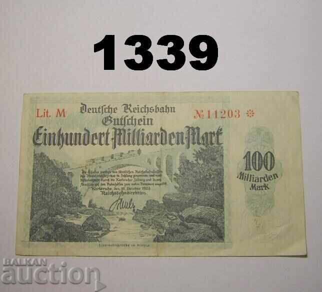 Karlsruhe 100 miliarde mărci 1923 Germania