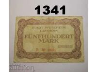 Pforzheim 500 Mark 1922 Germany