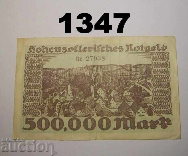 Χέχιγκεν και Χάιγκερλοχ 500.000 μάρκα Γερμανία με τιμή 10.00 BGN | € 5.11