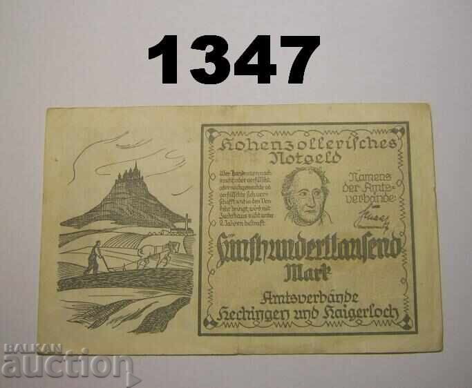 Χέχιγκεν και Χάιγκερλοχ 500.000 μάρκα Γερμανία