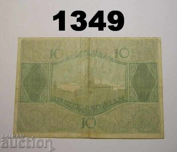 Frankfurt a. M. 10 mark 1918 Germany with price 3.00 BGN | € 1.53 Frankfurt a. M. 10 mark 1918 Germany with price 3.00 BGN | € 1.53