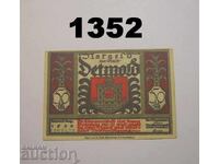 Detmold 50 pfennig 1920 Germania