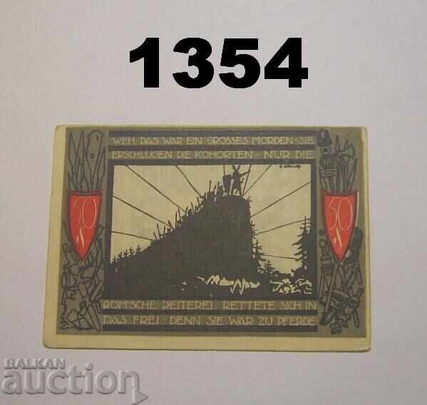 Detmold 50 pfennig 1920 Germania cu preț 2.00 BGN | € 1.02