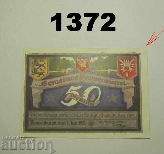 Poppenbüttel 50 pfennig 1921 Γερμανία
