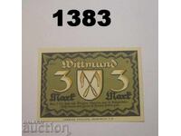 Wittmund 3 μάρκα 1922 Γερμανία