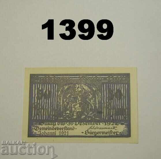 Thale am Harz 50 pfennig 1921 Germania Thale am Harz 50 pfennig 1921 Germania