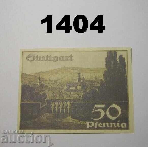 Stuttgart 50 pfennig 1921 C Germany