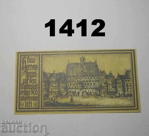 Stuttgart 50 pfennig 1922 F Germany