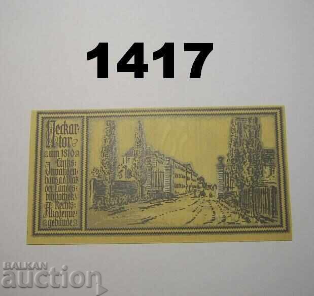 Stuttgart 50 pfennig 1922 O Germany