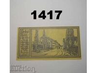 Stuttgart 50 pfennig 1922 O Germany