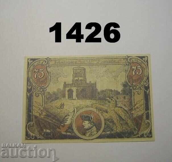 Hohenfriedeberg 75 Pfennig 1922 Germany