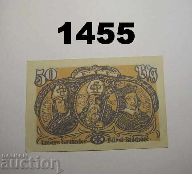 Βιέντενμπρουκ 50 pfennig 1921 Γερμανία