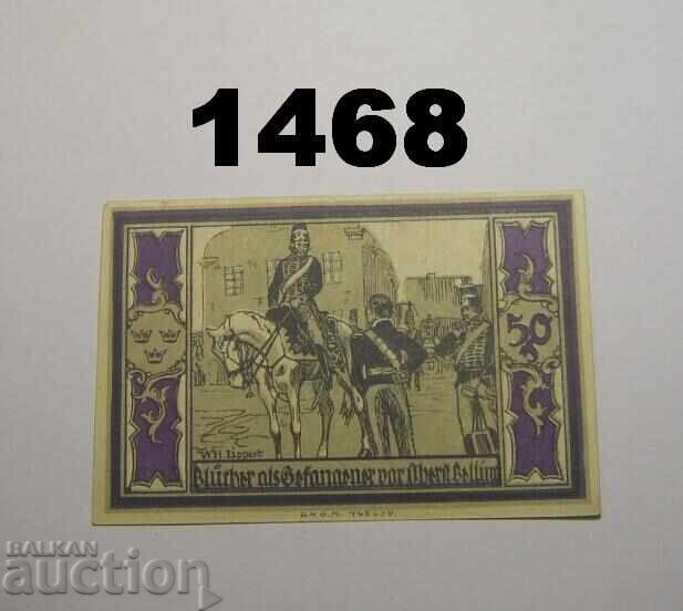 Stolp 50 pfennig 1922 Germania cu preț 4.00 BGN | € 2.05