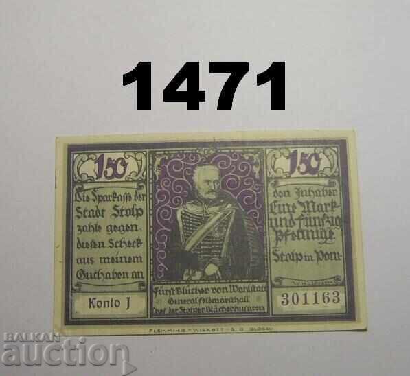 Stolp 1.5 mărci 1922 Germania