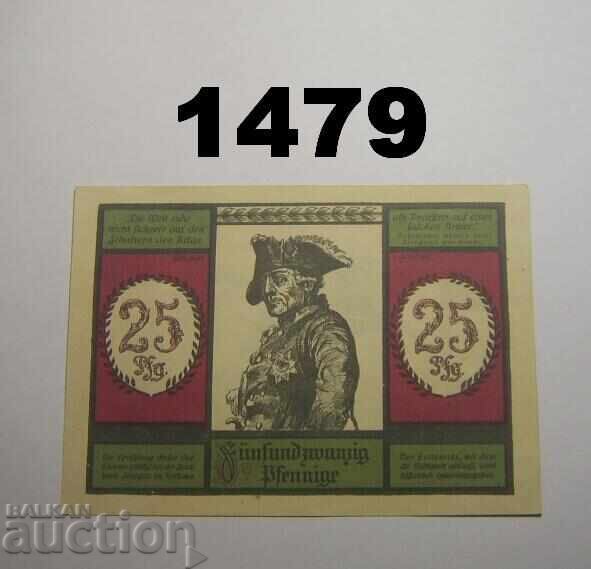 Στρίγκαου 25 πφέννιχ 1921 Γερμανία