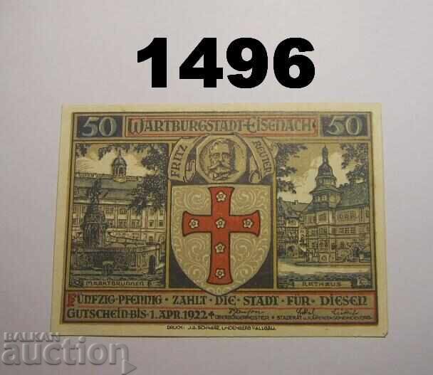 Eisenach 50 pfennig 1922 Germany