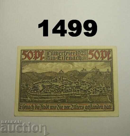 Eisenach 50 pfennig 1921 Germany