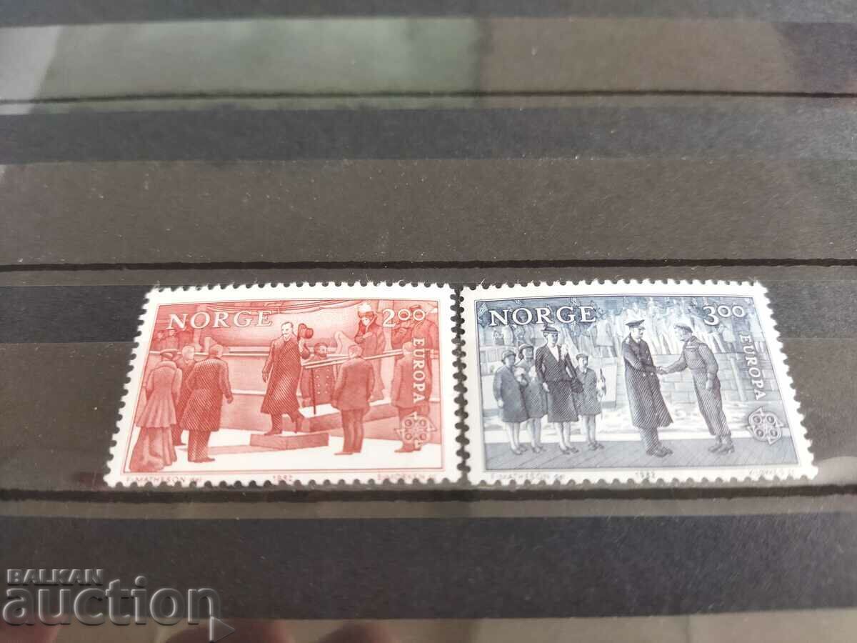 Норвегия Михел № 865/66 от 1982г. с цена 2.00 лв. | € 1.02