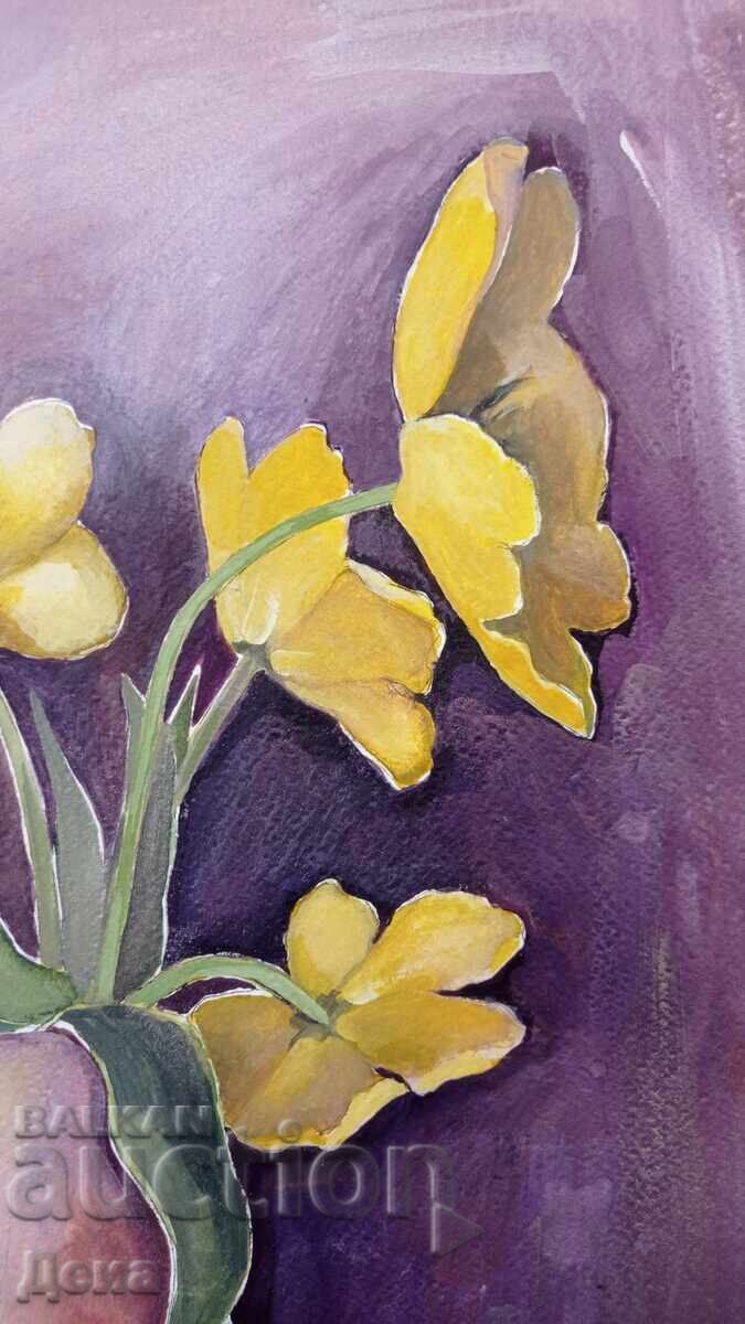 Delivery of Beautiful watercolor