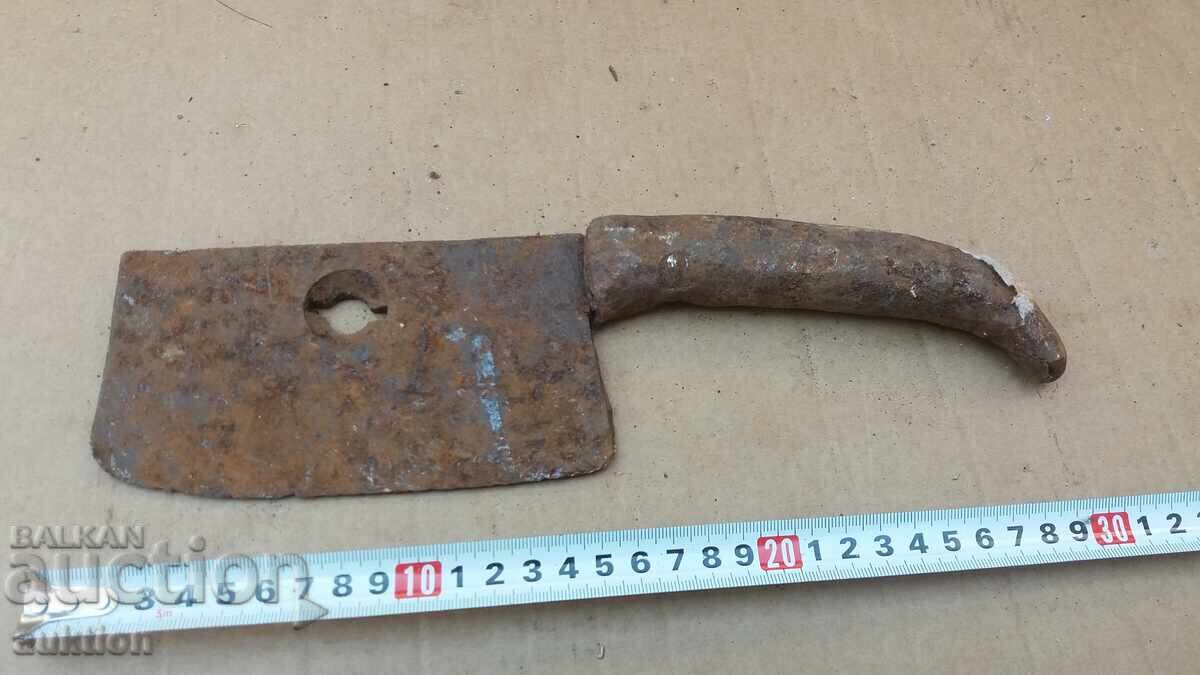 Auction MASSIVE FORGED CLEAVER Auction MASSIVE FORGED CLEAVER