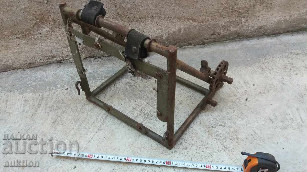 Βάση καρουλιού με καλώδιο για τηλεφωνικό πεδίο WW2 WWII κατιούσα - 5 Βάση καρουλιού με καλώδιο για τηλεφωνικό πεδίο WW2 WWII κατιούσα - 5