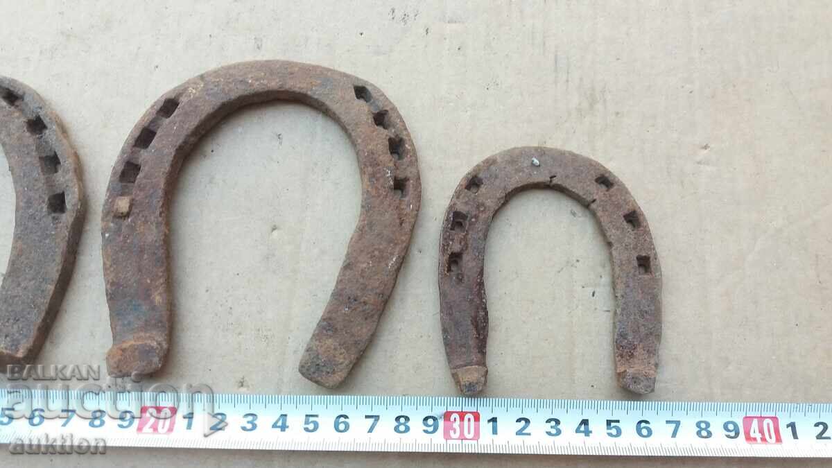 LOT OF 3 HORSESHOES with price 2.99 BGN | € 1.53 LOT OF 3 HORSESHOES with price 2.99 BGN | € 1.53