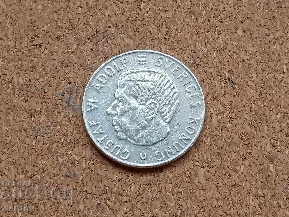 Швеция 1 крона 1973 год. с цена 0.50 лв. | € 0.26