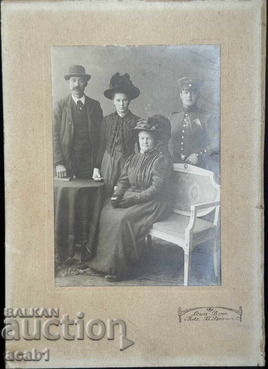 Soldat German cu familia sa, Primul Război Mondial Soldat German cu familia sa, Primul Război Mondial