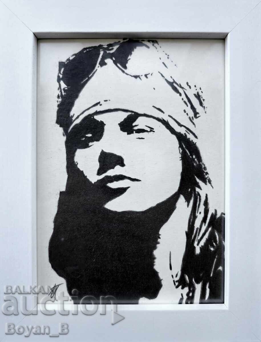 Drawing Axl Rose