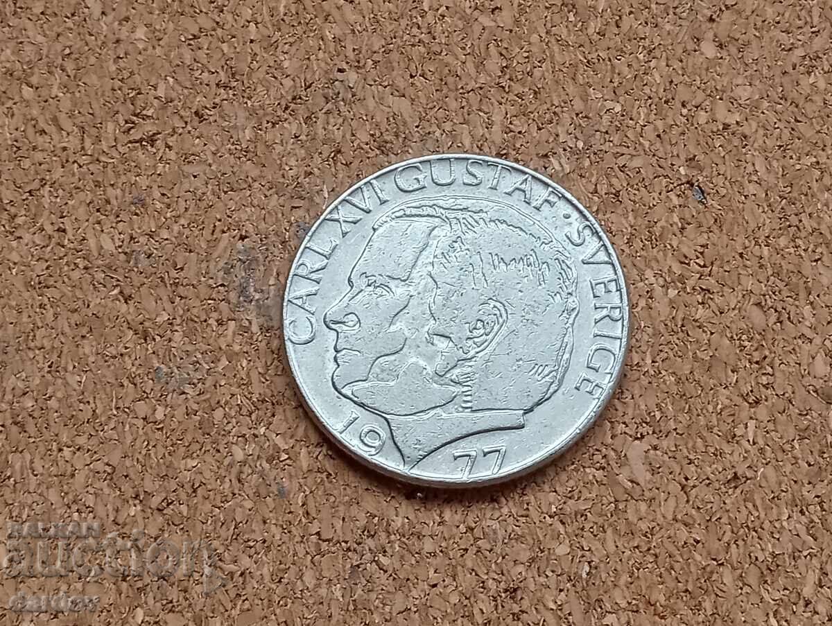 Σουηδία 1 κορώνα 1977 με τιμή 0.50 BGN | € 0.26 Σουηδία 1 κορώνα 1977 με τιμή 0.50 BGN | € 0.26