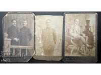 Стари Картонени Снимки Чиновници 20 те год.