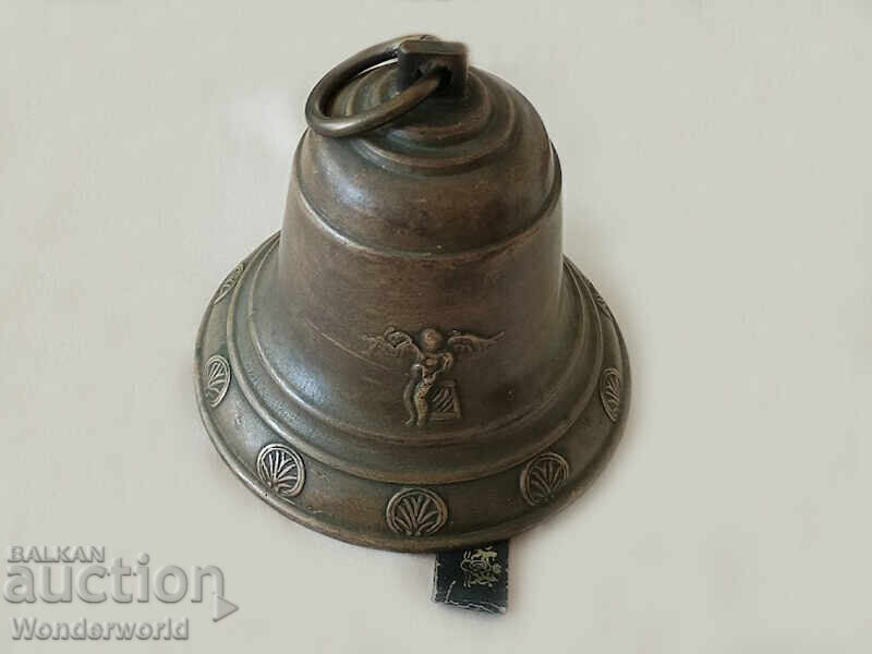 Foarte frumoasă clopotniță cu îngerași pictați