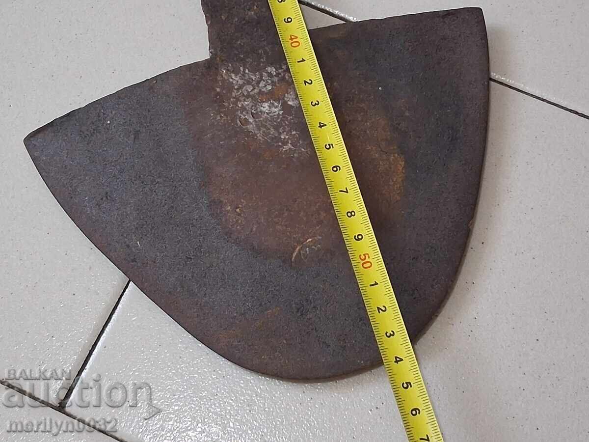 Ръчно кован лемиш от старо рало, ковано желязо - 6