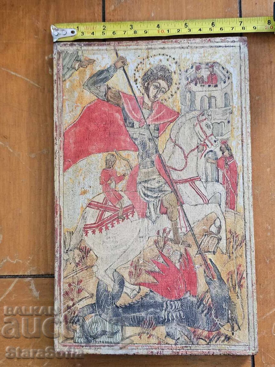 Доставка на Стара икона Свети Георги.