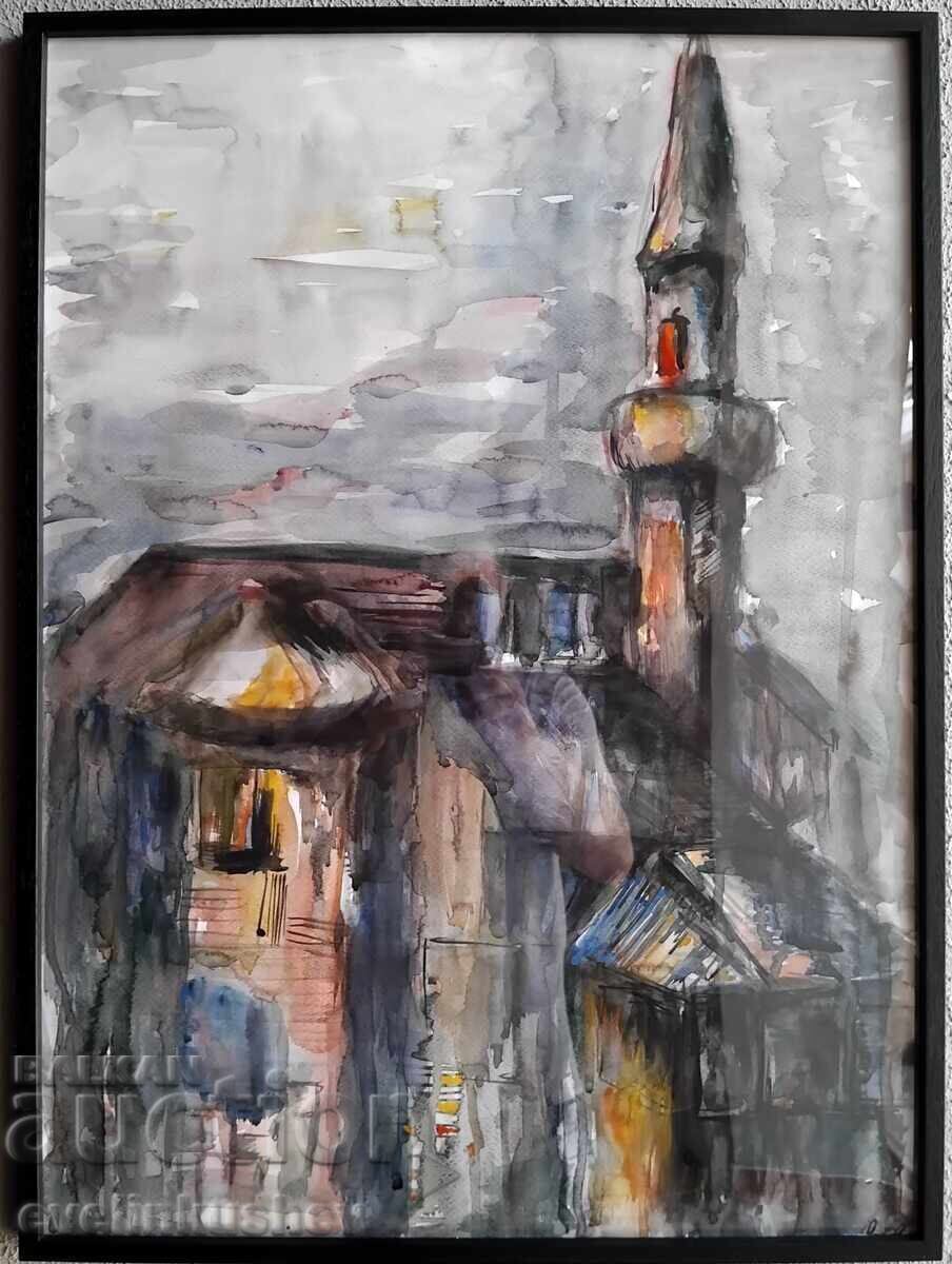 Майсторски акварел на Елина Стоянова 2009 г. Майсторски акварел на Елина Стоянова 2009 г.