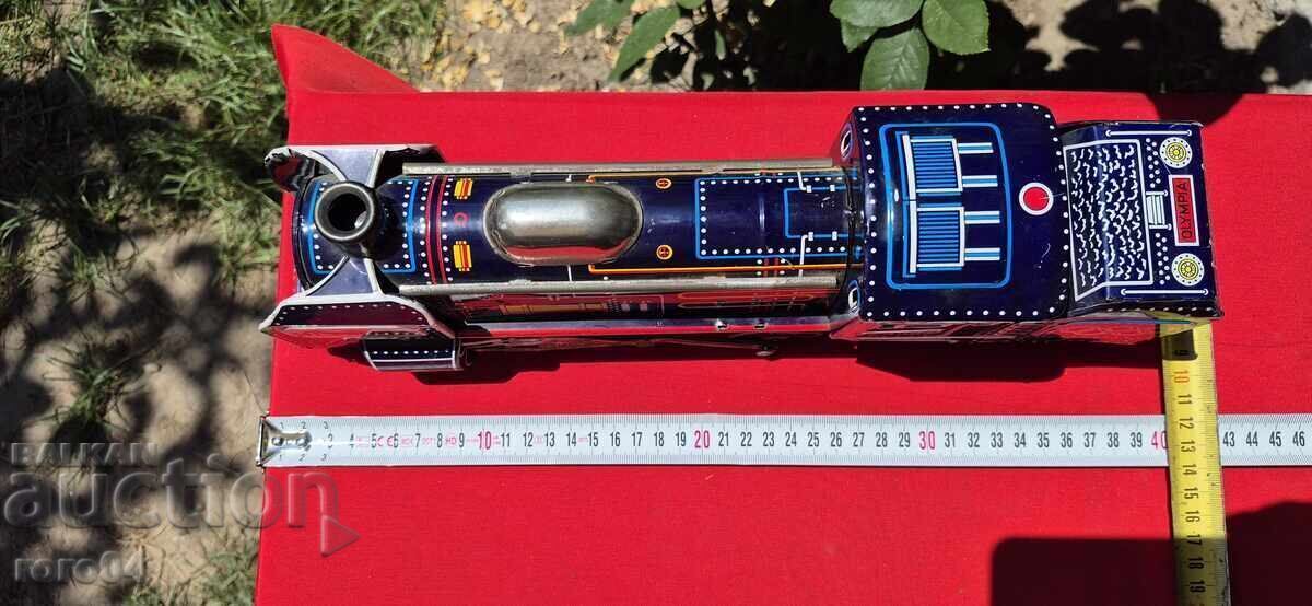 OLD LARGE TIN LOCOMOTIVE - OLYMPIA - JAPAN with price 139.00 BGN | € 71.07