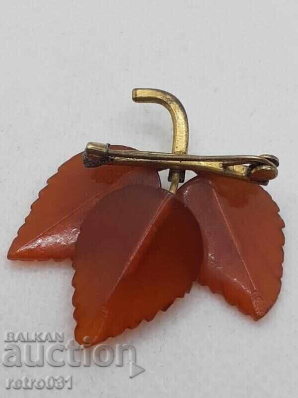 Old Brooch with Amber. Russia with price 35.00 BGN | € 17.90