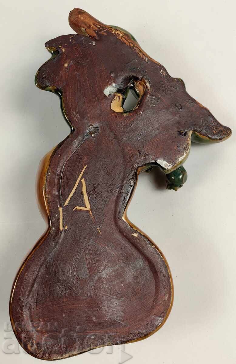 BEAUTIFUL CERAMIC WALL VASE VASE - 7