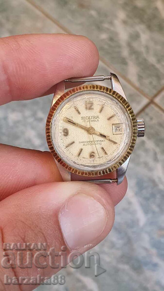 Аукцион Дамски часовник Sicura Автоматик 17 jewels