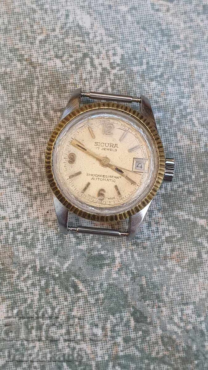 Дамски часовник Sicura Автоматик 17 jewels