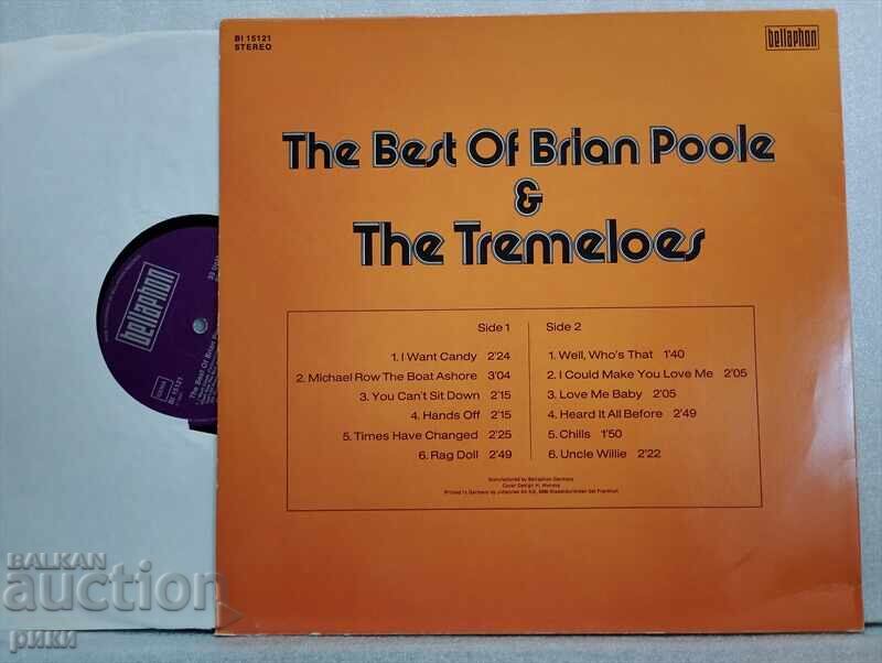 The Best Of Brian Poole & The Tremeloes with price 18.00 BGN | € 9.20