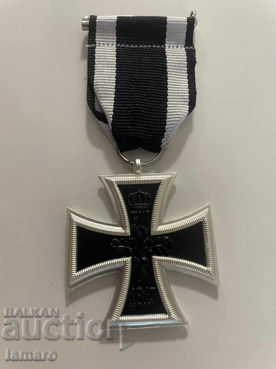 Αντίγραφο μεταλλίου τάγματος 1913 - 1914 Γερμανία Σιδηρούς Σταυρός Αντίγραφο μεταλλίου τάγματος 1913 - 1914 Γερμανία Σιδηρούς Σταυρός