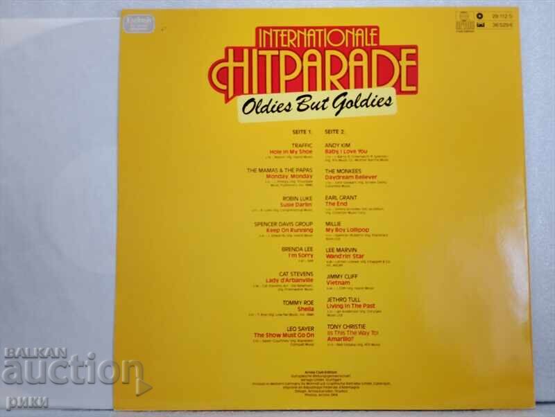 International Hit Parade Oldies But Goldies with price 18.00 BGN | € 9.20 International Hit Parade Oldies But Goldies with price 18.00 BGN | € 9.20