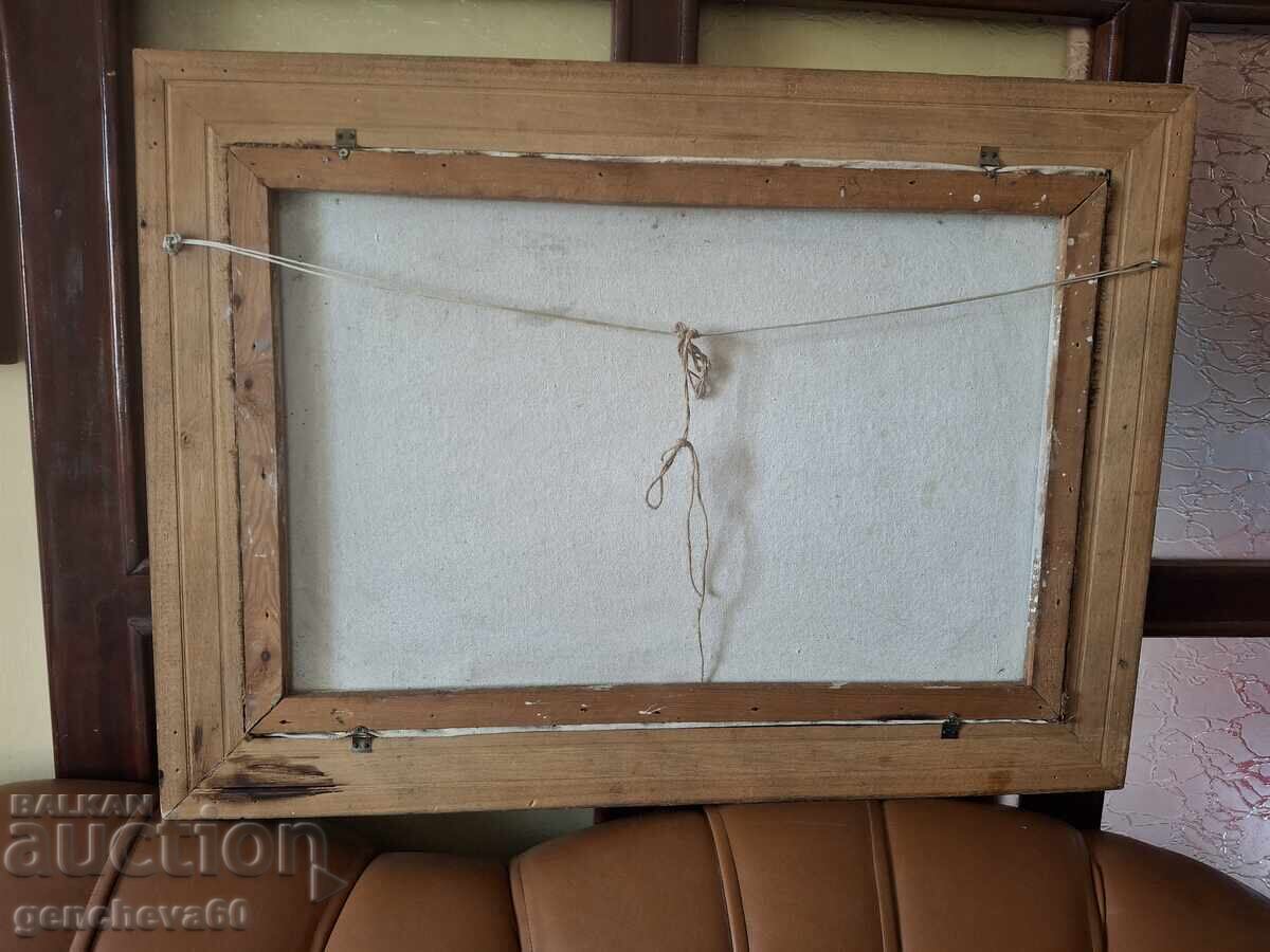 Αυθεντικός πίνακας νεκρής φύσης, λάδι σε καμβά με τιμή 250.00 BGN | € 127.82