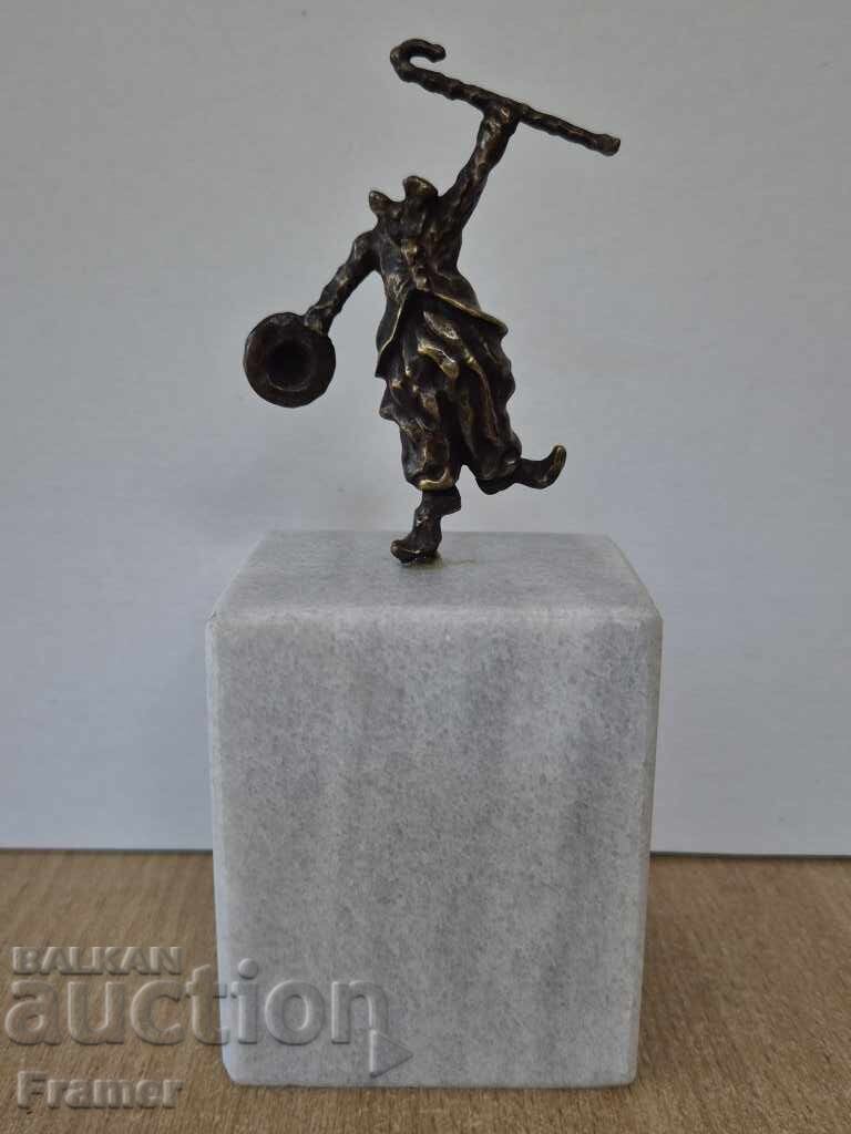 Ставри Калинов 1944-2023 Духът на Чарли Чаплин с цена 675.00 лв. | € 345.12